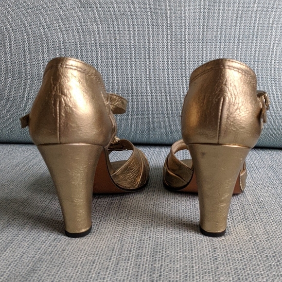Re-Mix gold dance shoes - Picture 4 of 8
